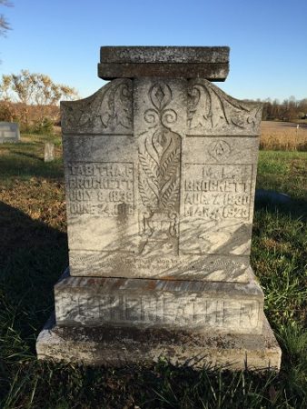 Grave of Marlin and Tabitha Brockett
