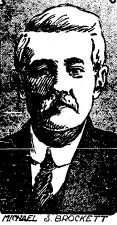 Michael S Brockett Corunna Journal 1908