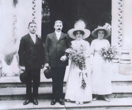 Katie Brockett's Wedding Foo Chow China c 1917?
