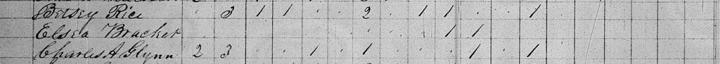 1820 US census Camillus Elsea Bracket