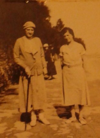 Florence and Winnie Brockett 1930s